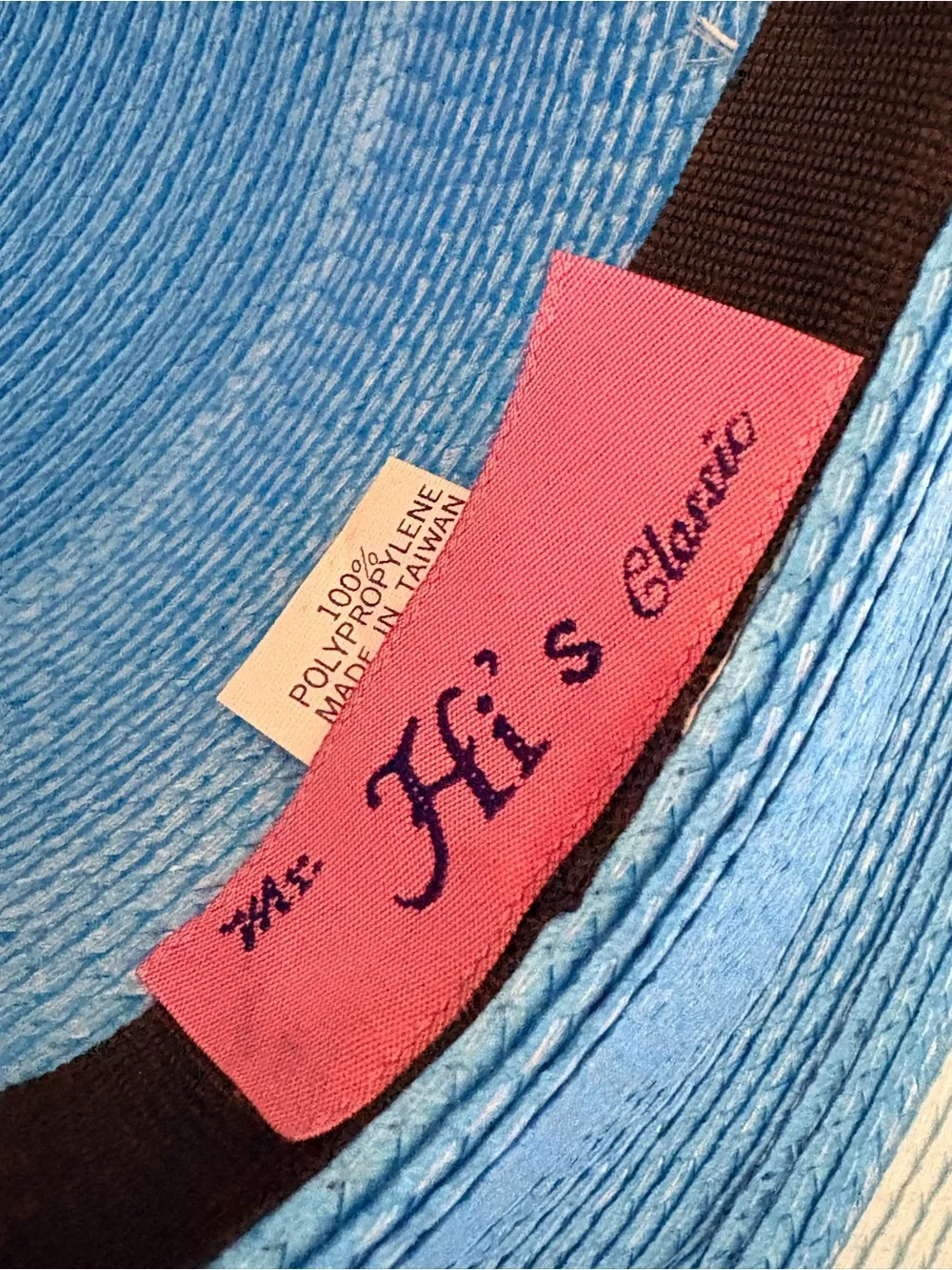 Vintage Mr. Hi’s Blue Sequined Organza Church Hat